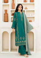 Kross Kulture 01293 Khaddar Embroidered Women 3pcs