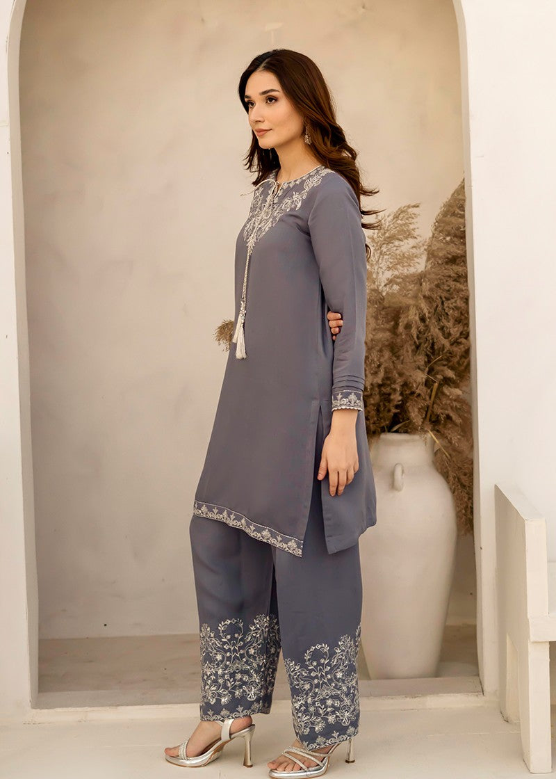 Kross Kulture 01286 Viscose Embroidered Women 2pcs
