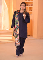 Rangoon Clothing Asmara Blue Women 3pcs