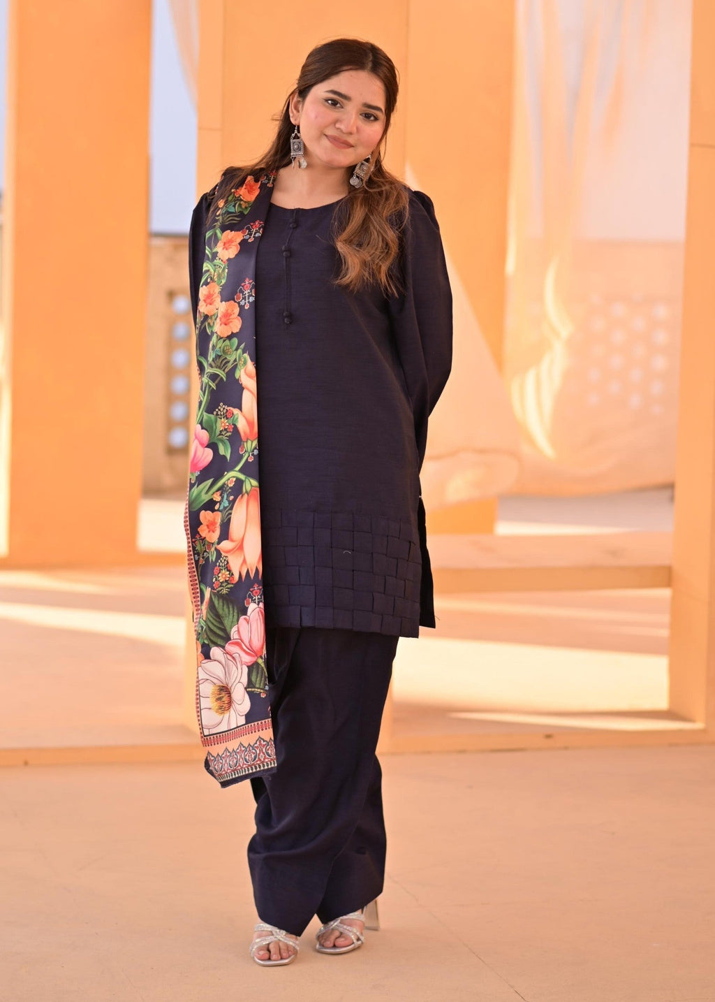 Rangoon Clothing Asmara Blue Women 3pcs