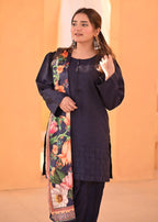 Rangoon Clothing Asmara Blue Women 3pcs