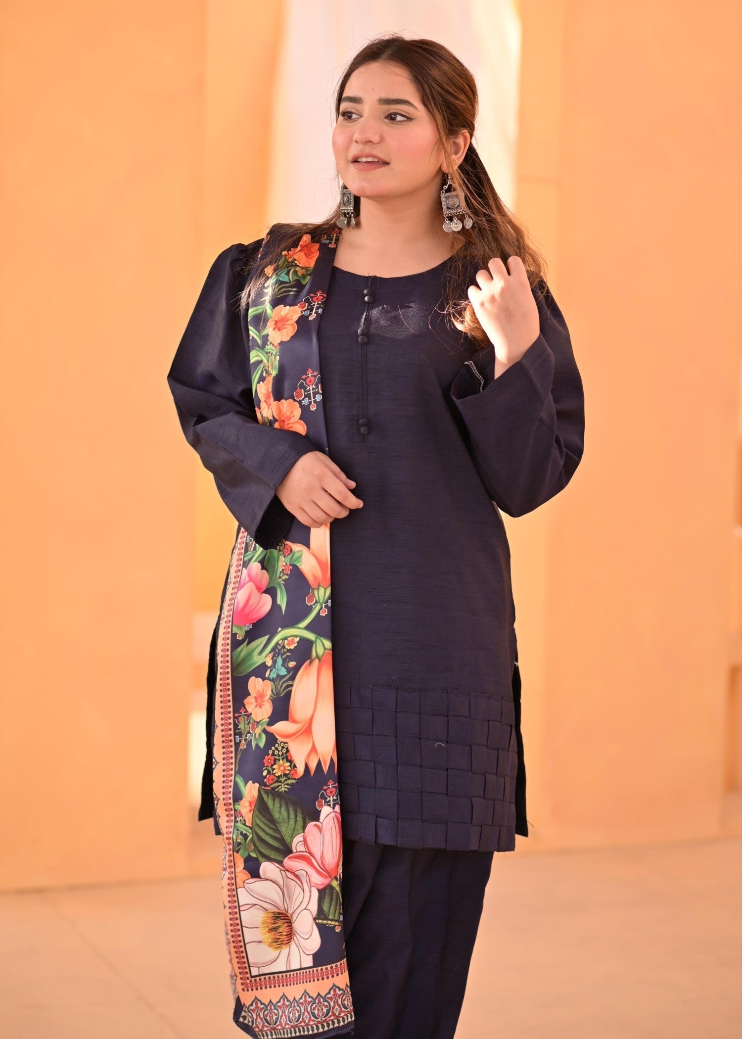 Rangoon Clothing Asmara Blue Women 3pcs