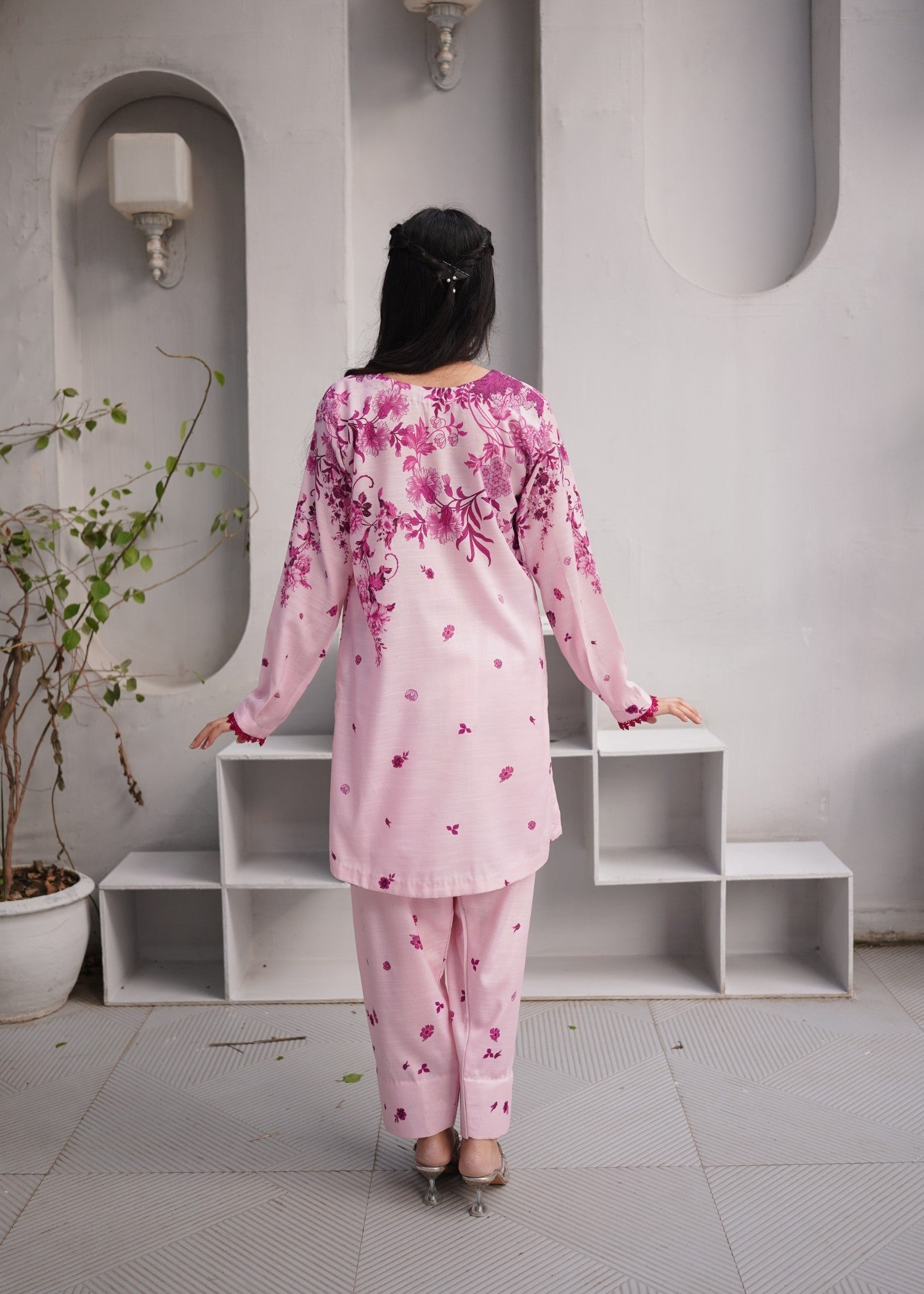 Dynamites Apparel Lilac Hue Women 2pcs