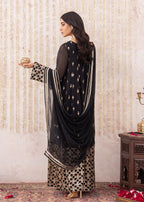 Rang-e-Haya Sunghar (Black) Women 4pcs