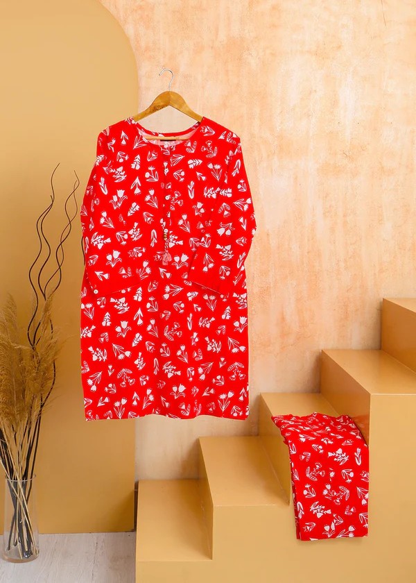 Haya Printed Suit SW24 304 Women 2pcs