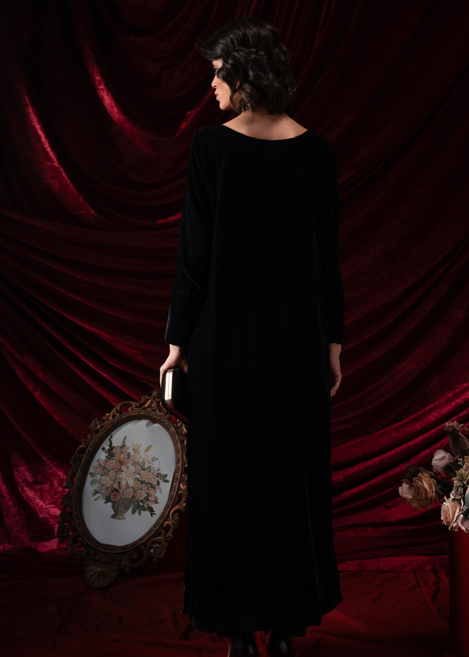 Kross Kulture 1421 Velvet long Shirt Women 1pcs
