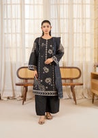 Attirepret Sunflare Elegance Embroidered Women 3pcs