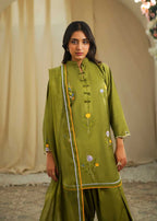MISHAS Olive Green Women 3pcs