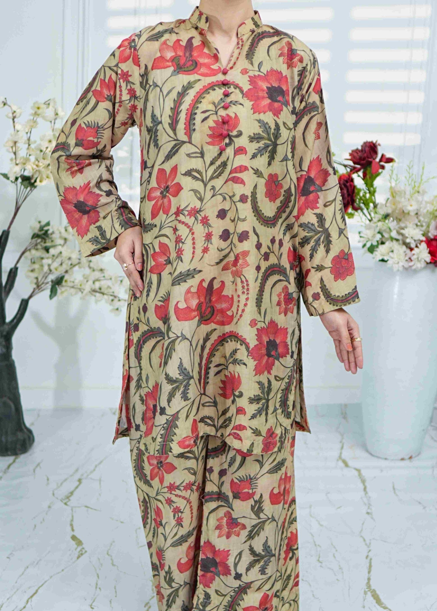Zuruj Pret Crimson Bloom Women 2pcs