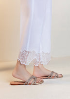 Cinq Apparel Cigarette Pants D 9250 White Women 1pcs