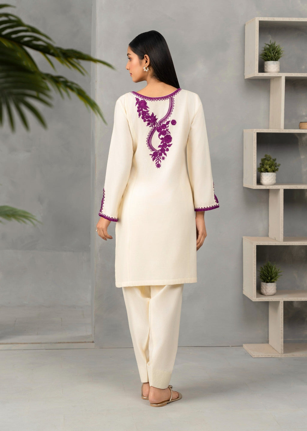 Sahibas By Mirza Sheeza Purple Women 2pcs