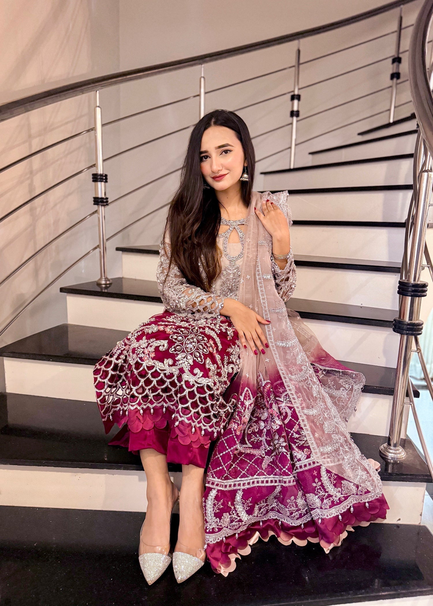 Suits By Sadia Mb 2tone Women 3pcs