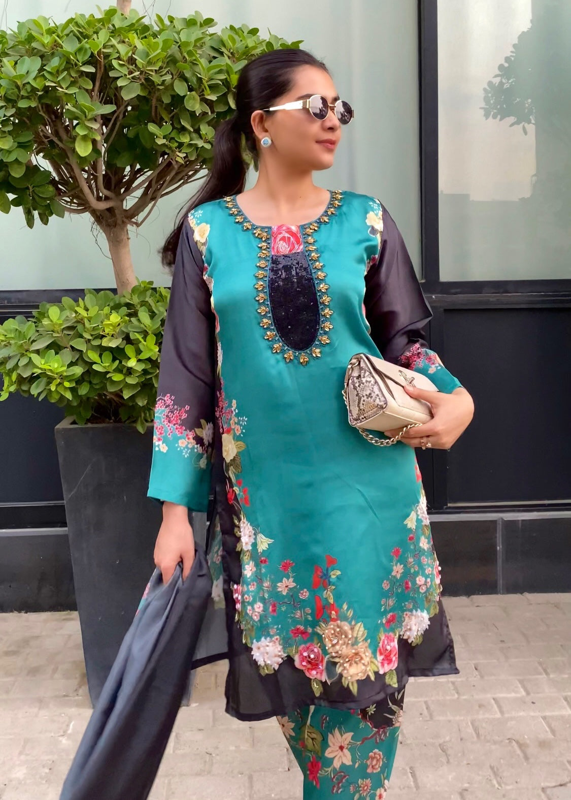 Suits By Sadia Silk Lulu Women 3pcs