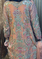 Suits By Sadia Peachy chiffon Women 3pcs