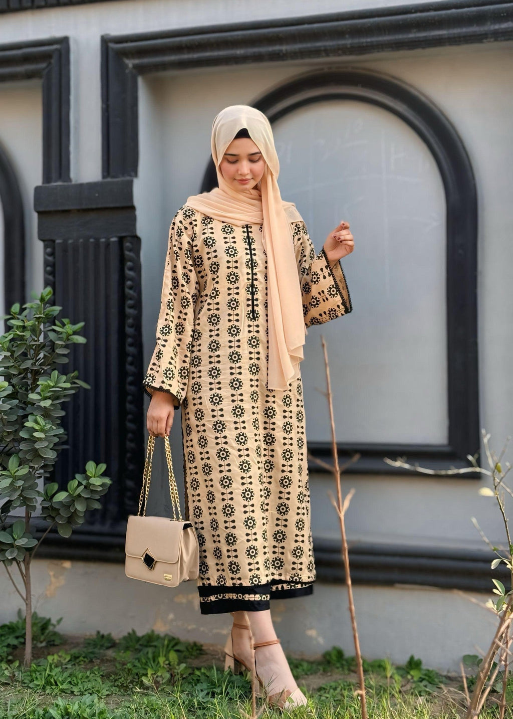 B.K Clothings Afreena 2pice Women 2pcs