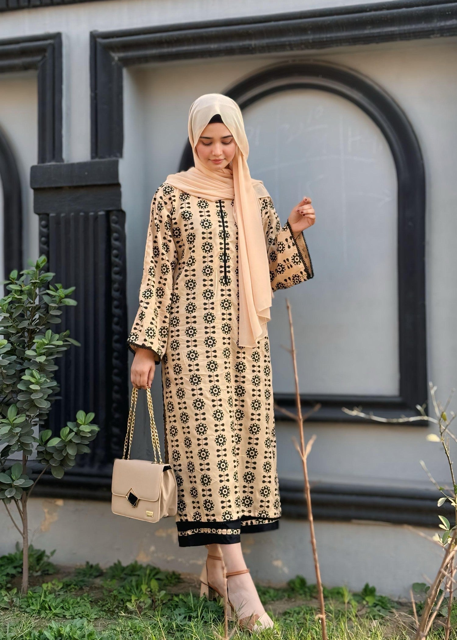 B.K Clothings Afreena 2pice Women 2pcs
