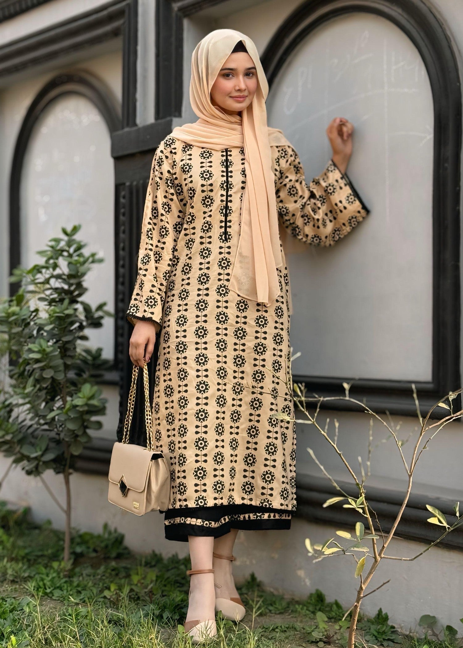 B.K Clothings Afreena 2pice Women 2pcs