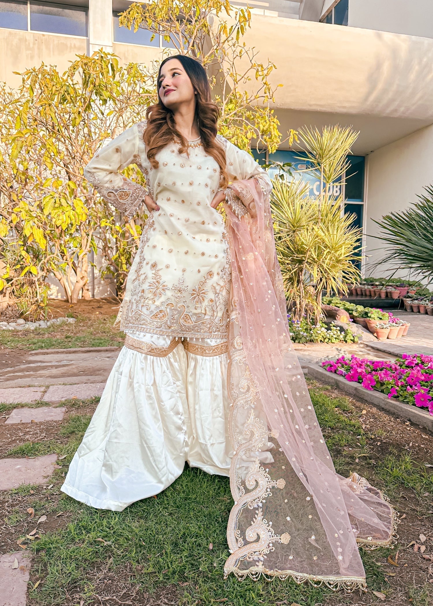 Suits By Sadia Nikah special imaan Women 3pcs