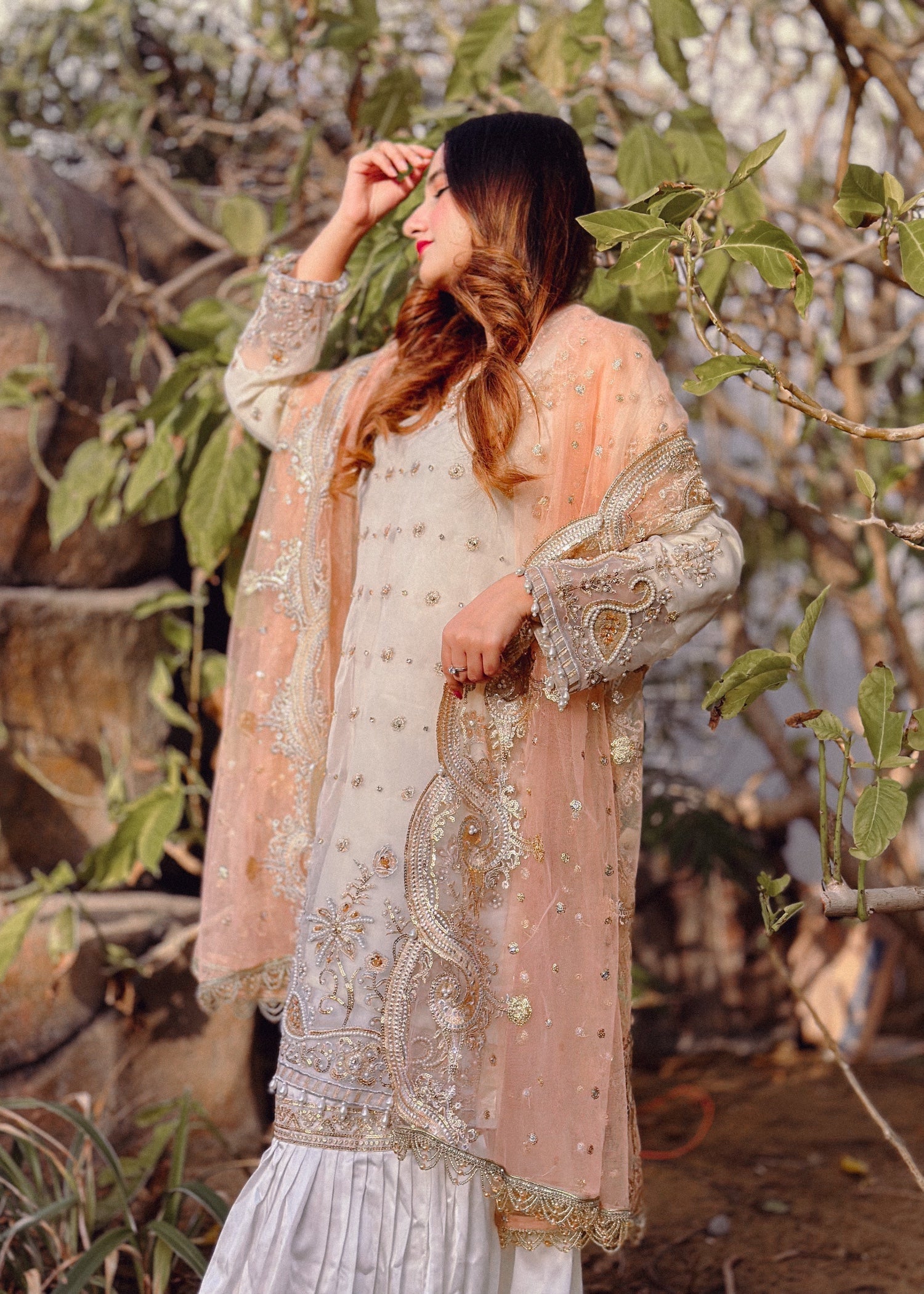 Suits By Sadia Nikah special imaan Women 3pcs