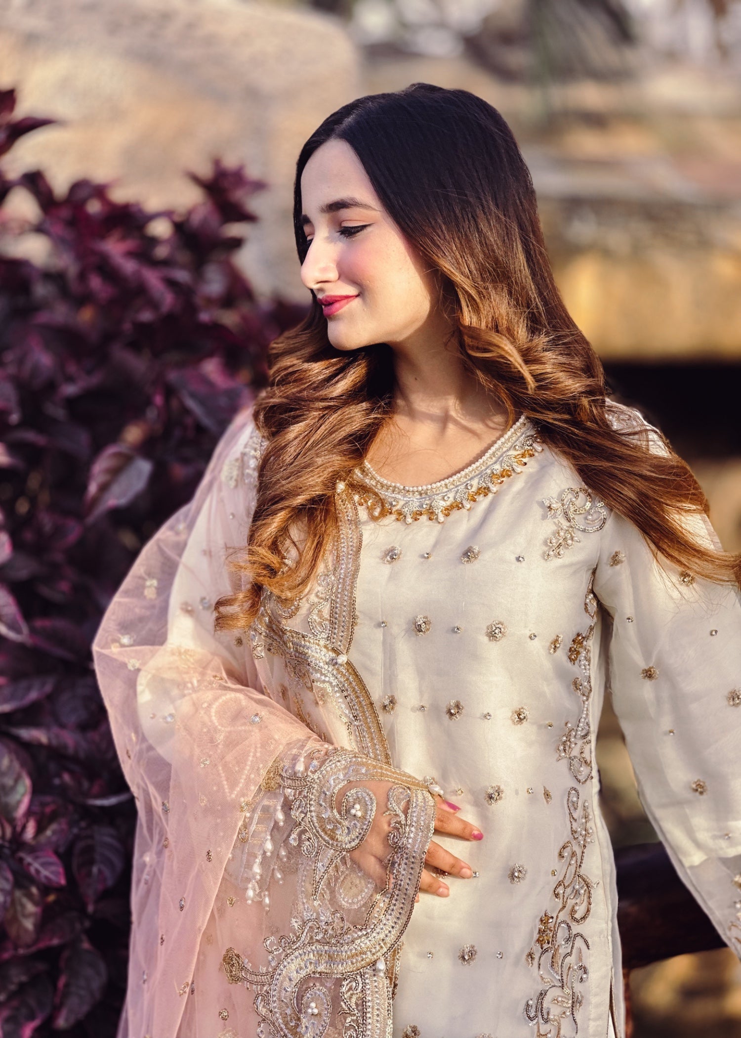 Suits By Sadia Nikah special imaan Women 3pcs