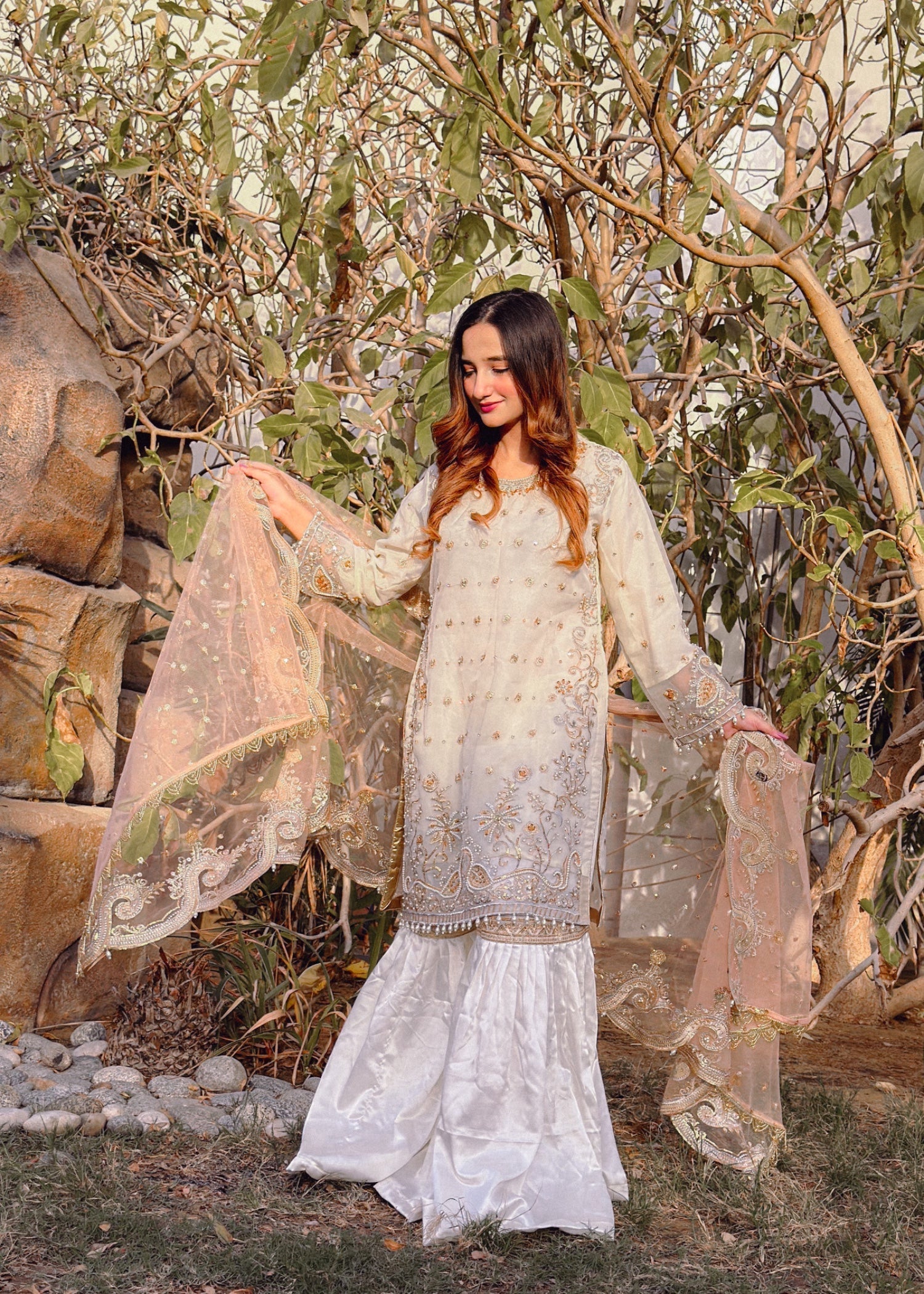 Suits By Sadia Nikah special imaan Women 3pcs