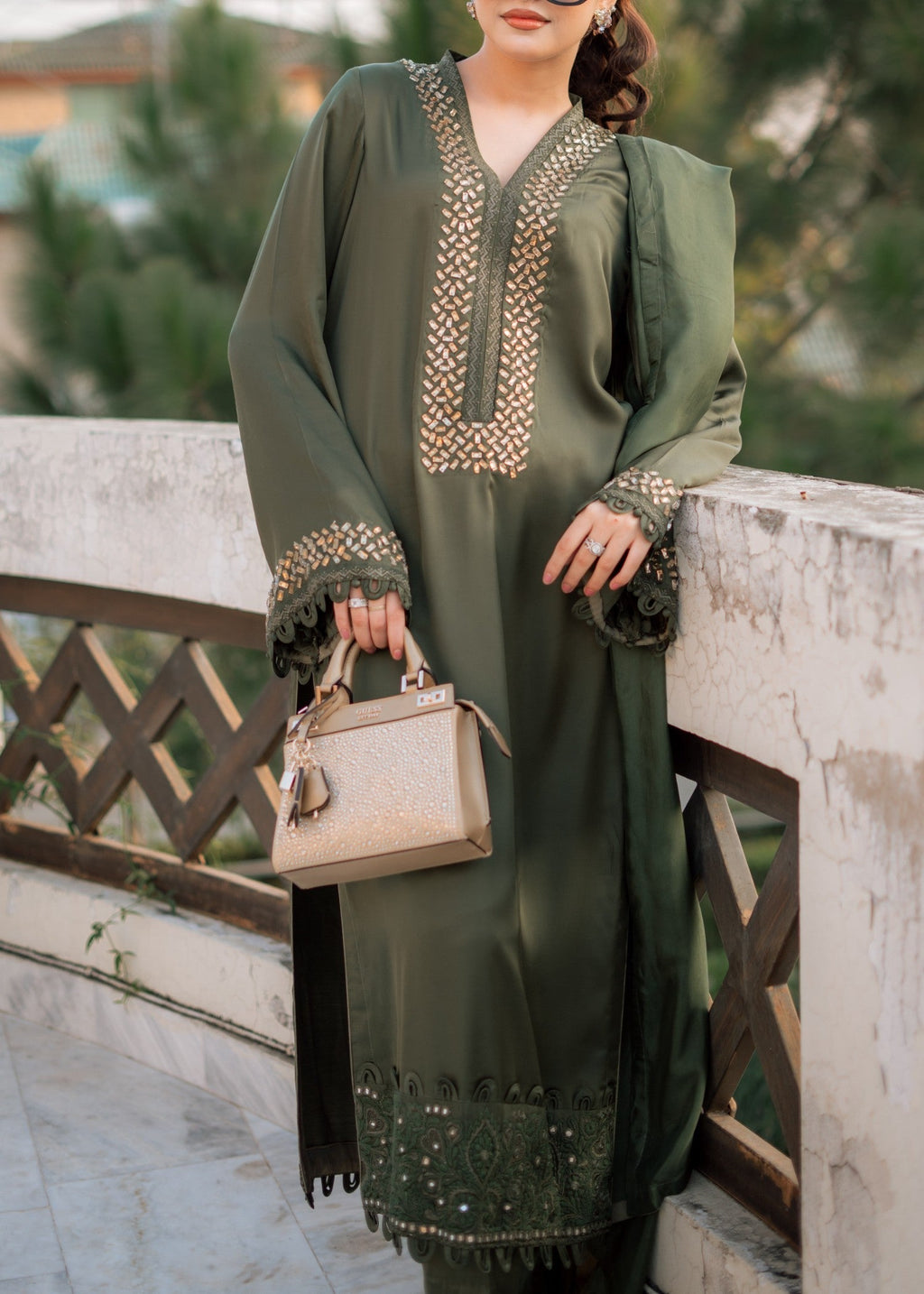 Wardrobe Essentials OLIVE ELEGANCE Women 3pcs