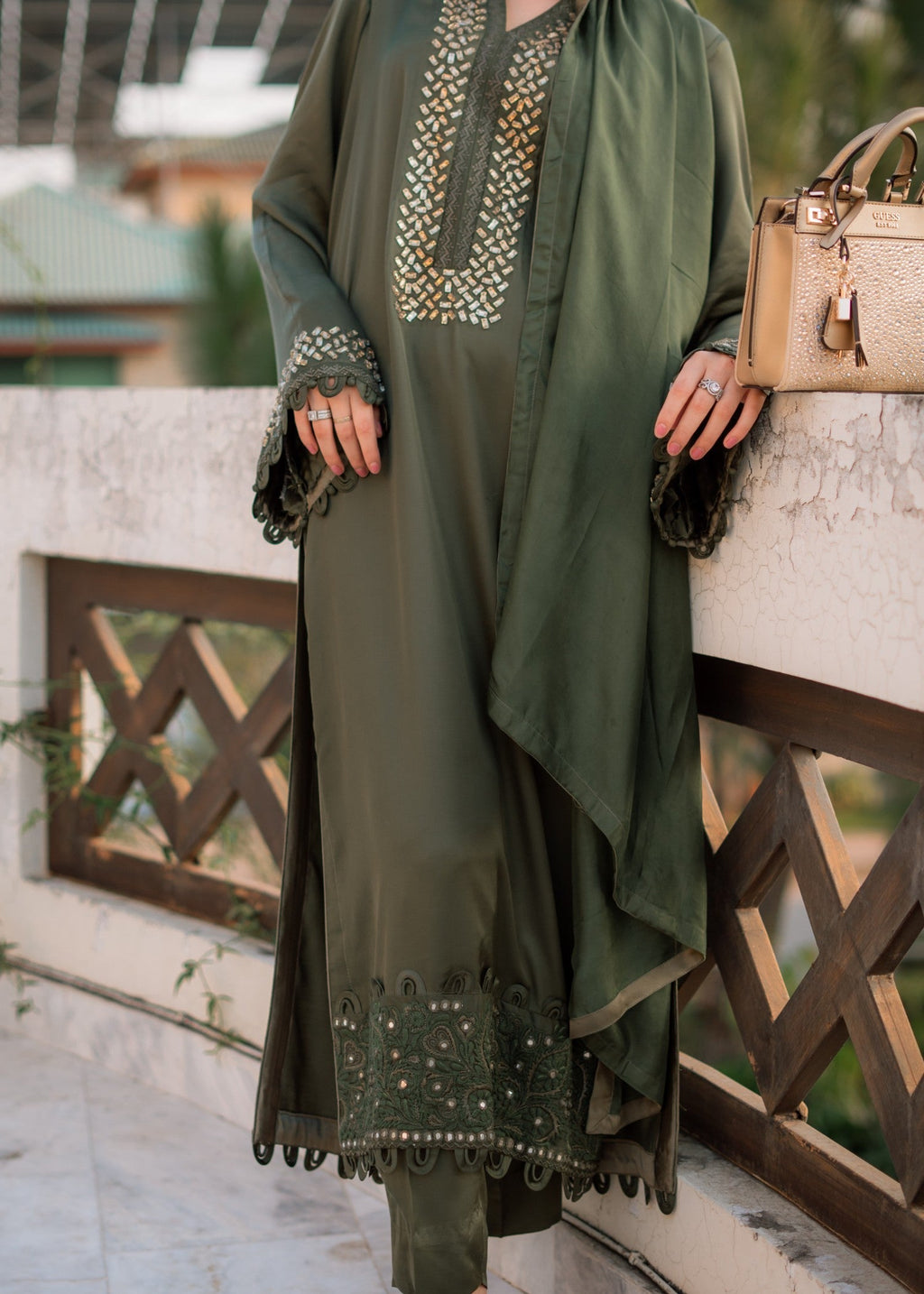 Wardrobe Essentials OLIVE ELEGANCE Women 3pcs