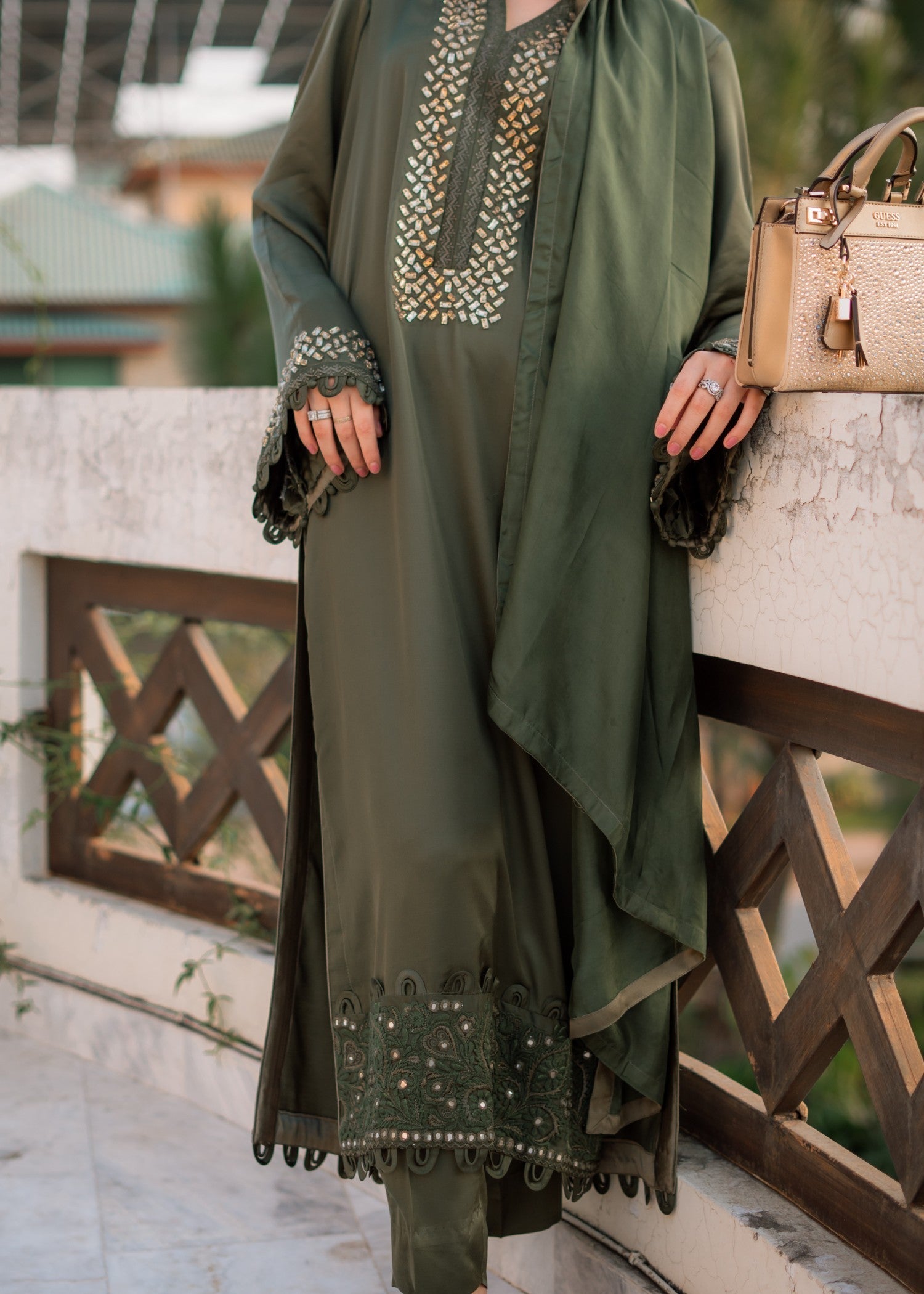 Wardrobe Essentials OLIVE ELEGANCE Women 3pcs