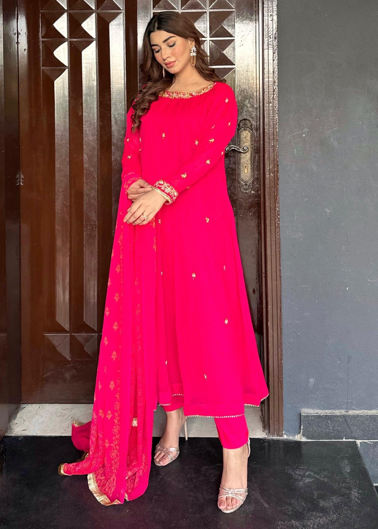 Laal Clothing LA 032 Rose Women 3pcs