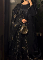 Suits By Sadia Black love Women 3pcs