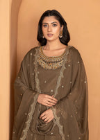 Reet Rivaj Mira Maxi on Chiffon Women 3pcs
