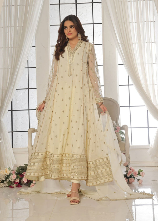 Al-Harir Apparel Zarif V2 Off White Women 3pcs