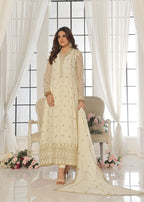 Al-Harir Apparel Zarif V2 Off White Women 3pcs