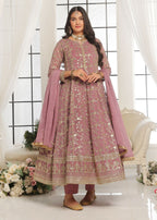 Al-Harir Apparel Rehana Mauve Pink Women 3pcs