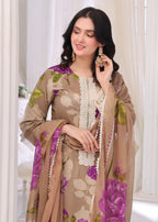 Polawn PD 25 202 A | BAHAR PRET LAWN COLLECTION Women 3pcs