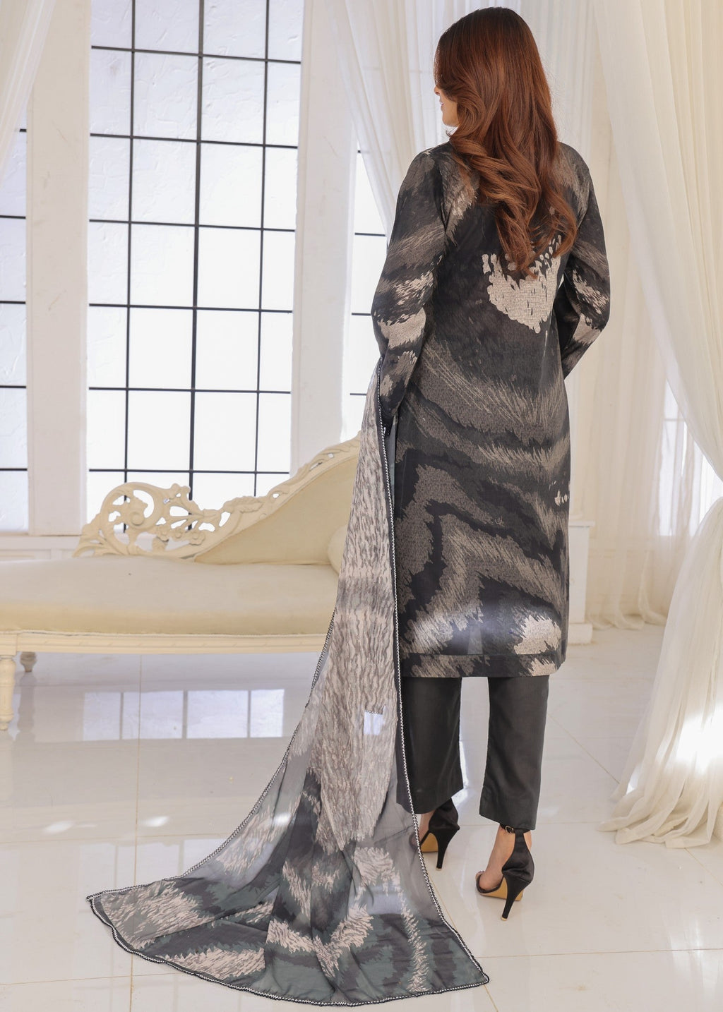 Polawn PD 25 203 A | BAHAR PRET LAWN COLLECTION Women 3pcs