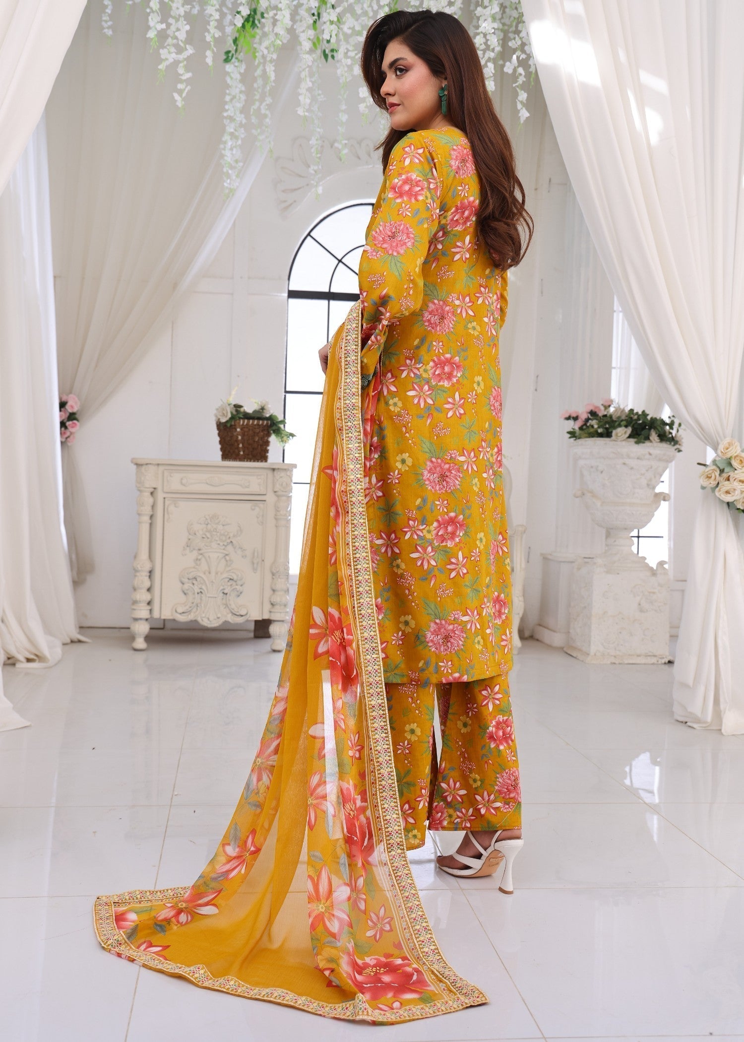 Polawn PD 25 204 A | BAHAR PRET LAWN COLLECTION Women 3pcs