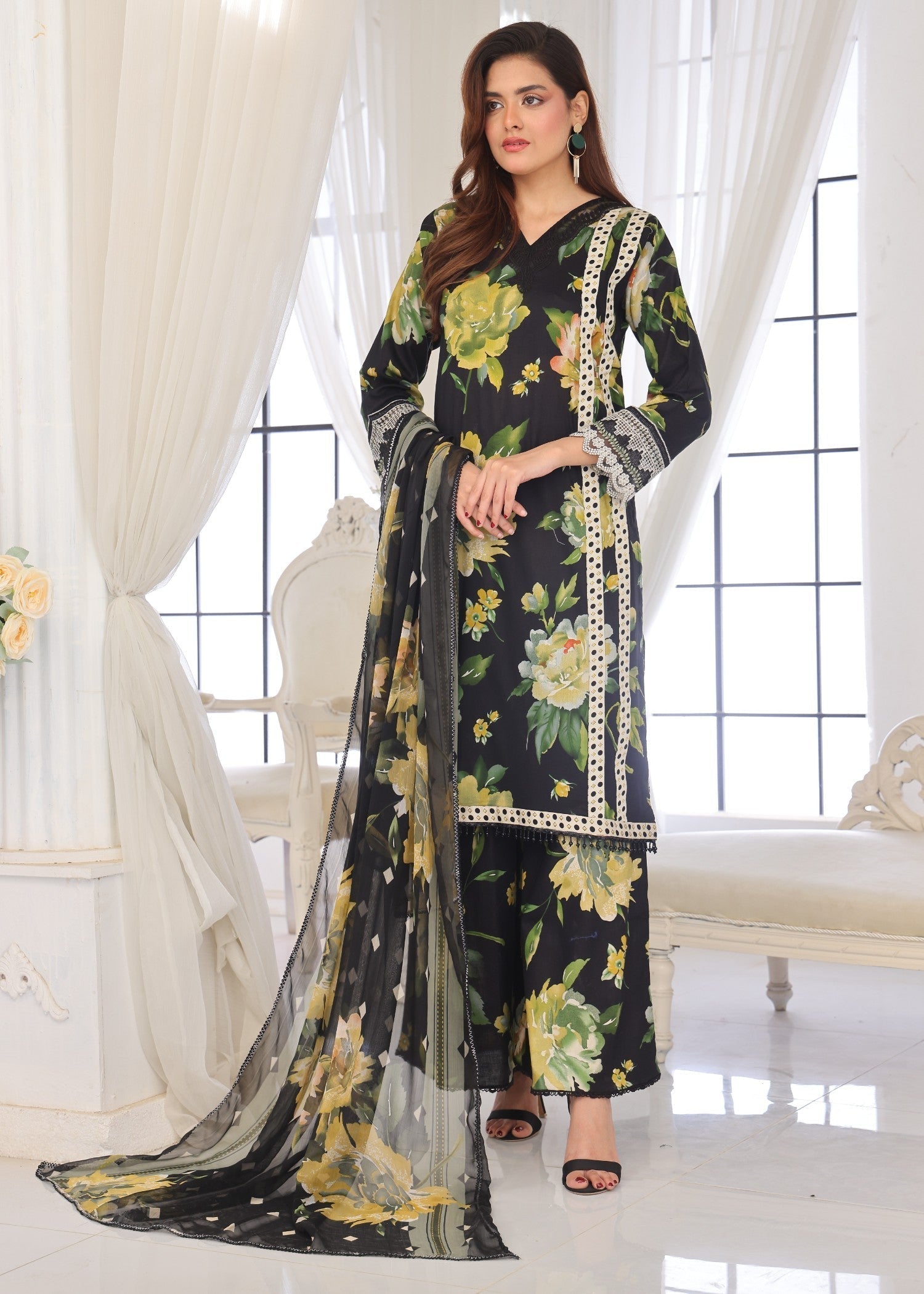 Polawn PD 25 205 B | BAHAR PRET LAWN COLLECTION Women 3pcs