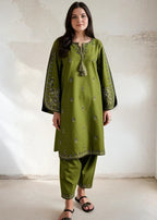 Chaudhary Arts Hijab Embroidered Women 2pcs