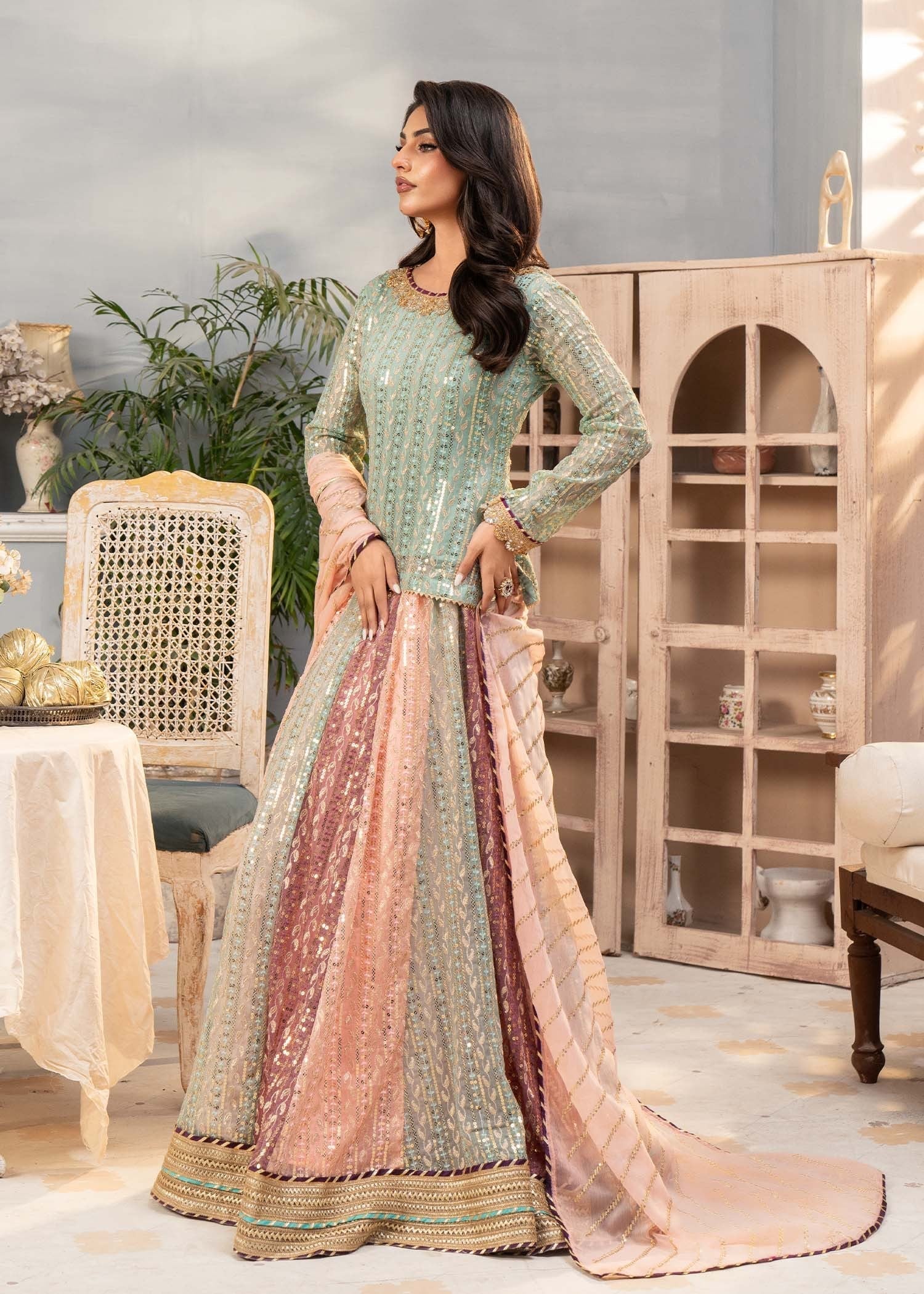 Ayesha Closet Shadmani Color Nexus Women 3pcs