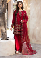 Bin Tayyab (BT006048 RED) Women 3pcs