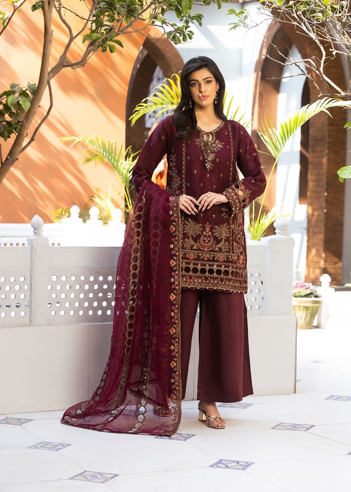 Bin Tayyab (BT006048 MRN) Women 3pcs