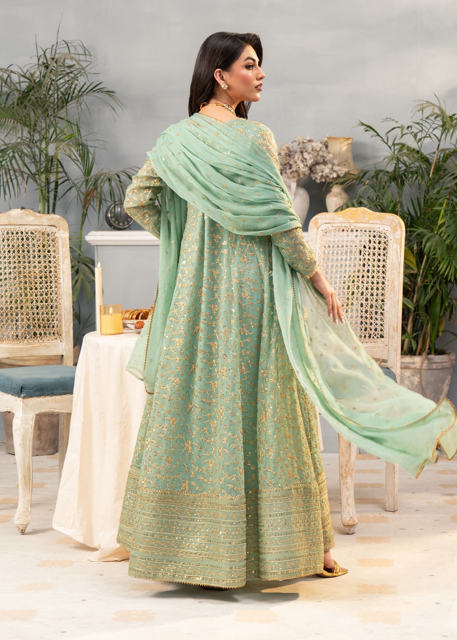 Ayesha Closet Sawariya Pastel Green Women 3pcs