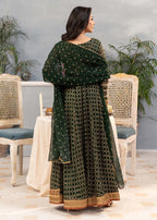 Ayesha Closet Shehzadi Bottle Green Women 3pcs