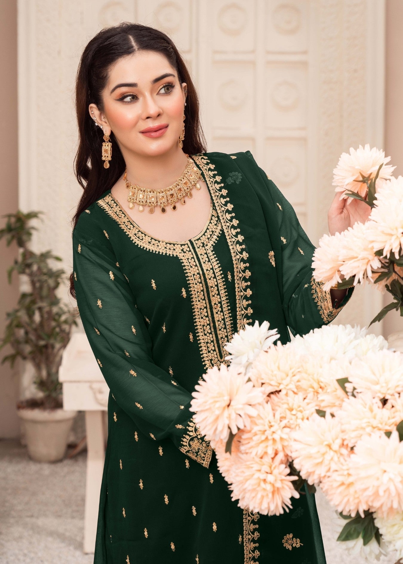 Abaan Zohan Ada Kaai Green Women 3pcs