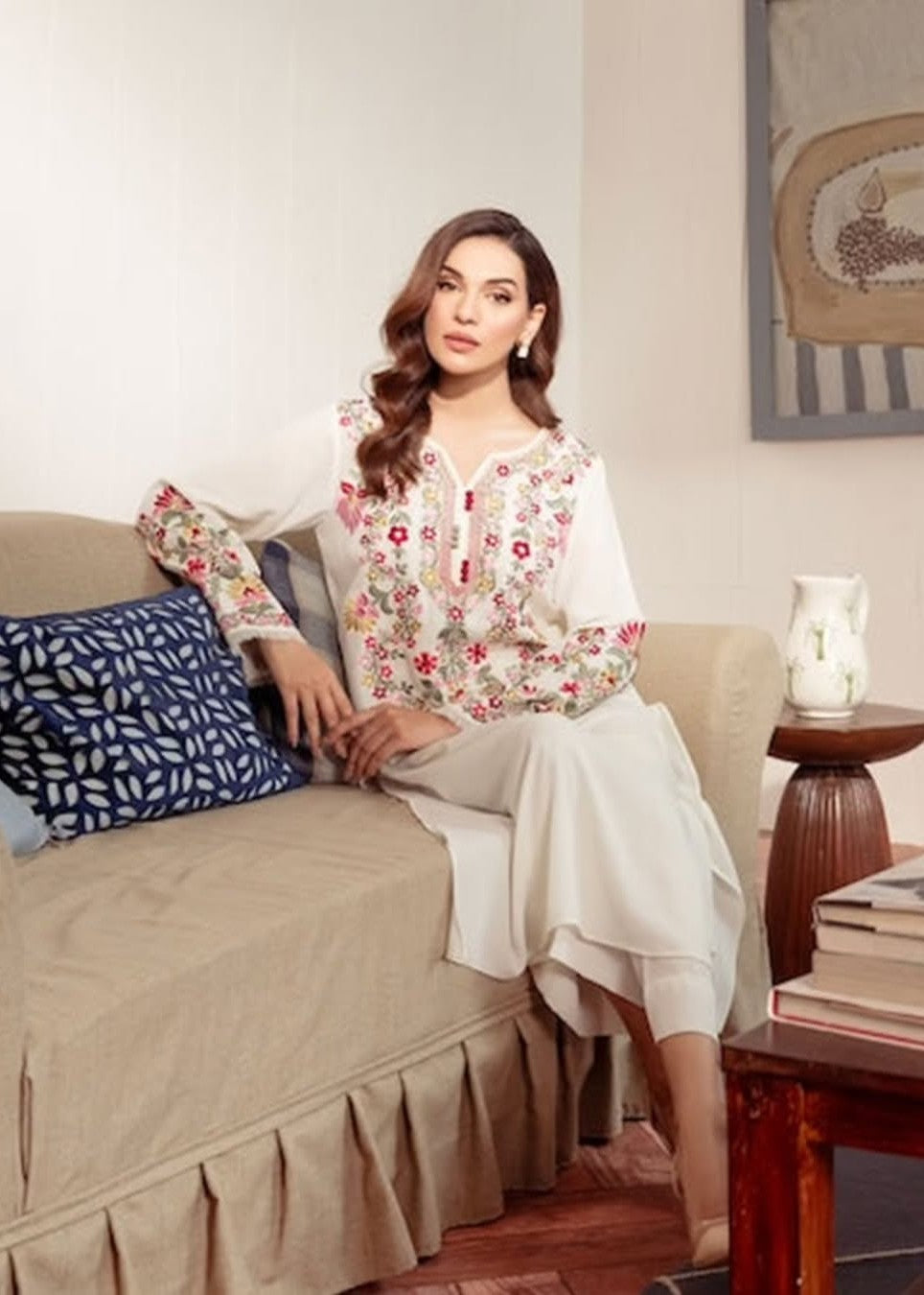 Gulposh Rubab (Stitched Embroidery 2 ) Women 2pcs