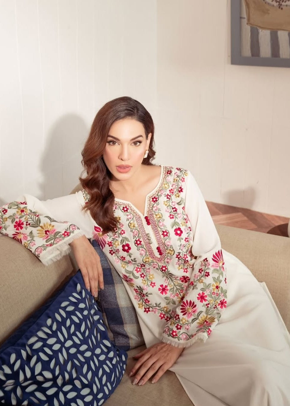 Gulposh Rubab (Stitched Embroidery 2 ) Women 2pcs