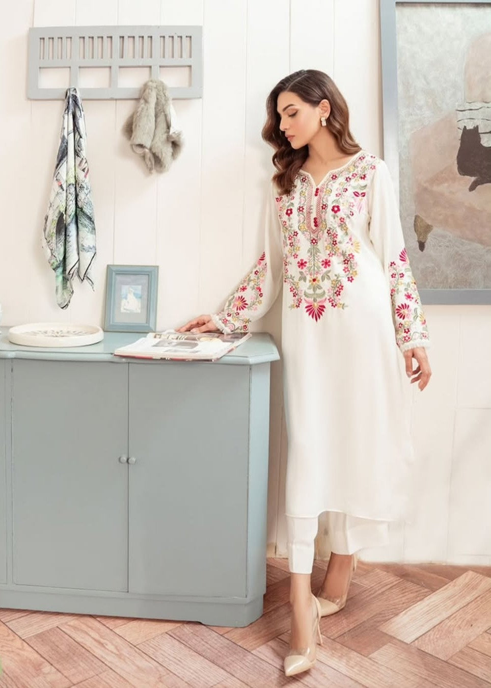 Gulposh Rubab (Stitched Embroidery 2 ) Women 2pcs