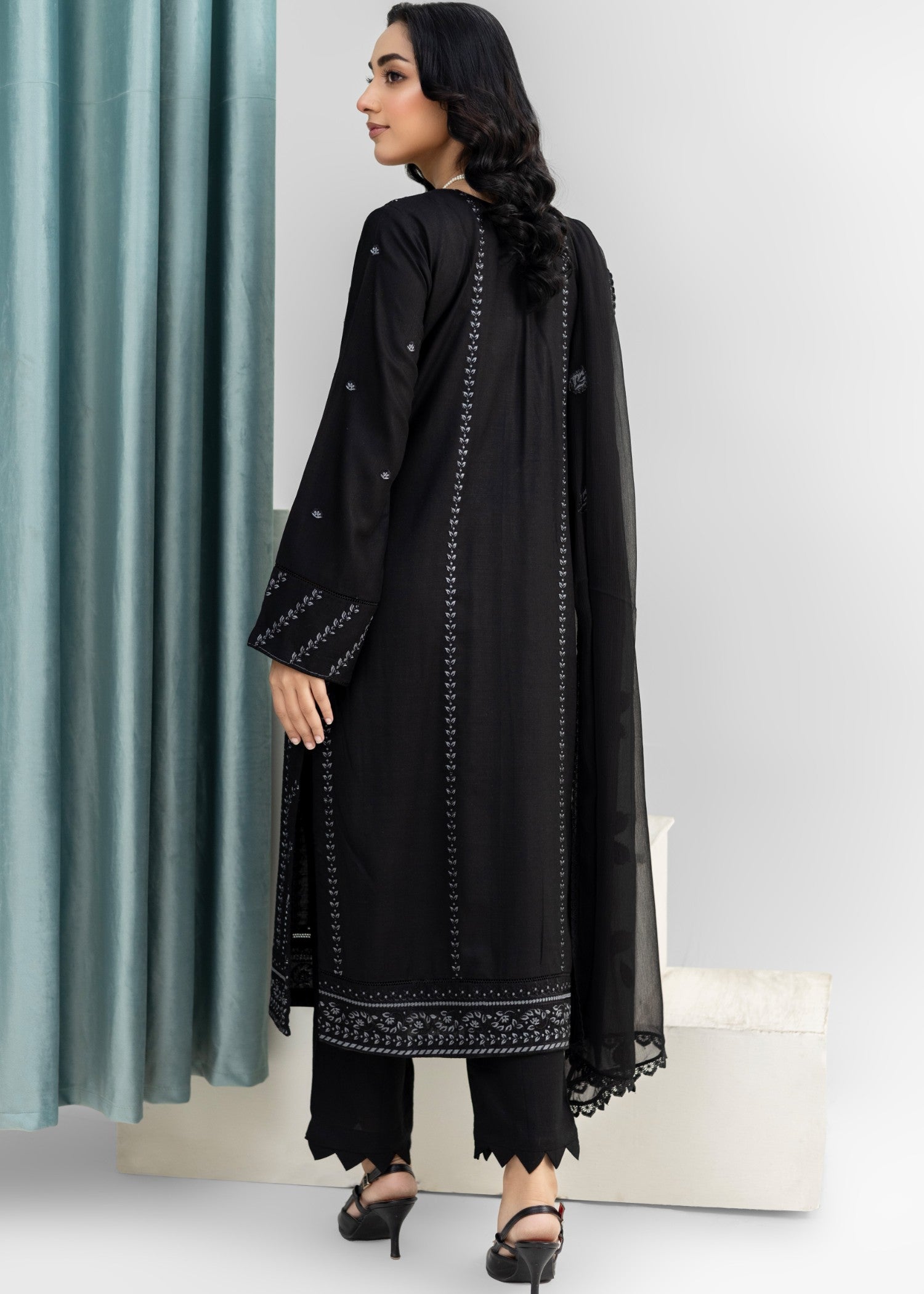 Style Saga 2221 Black Women 3pcs