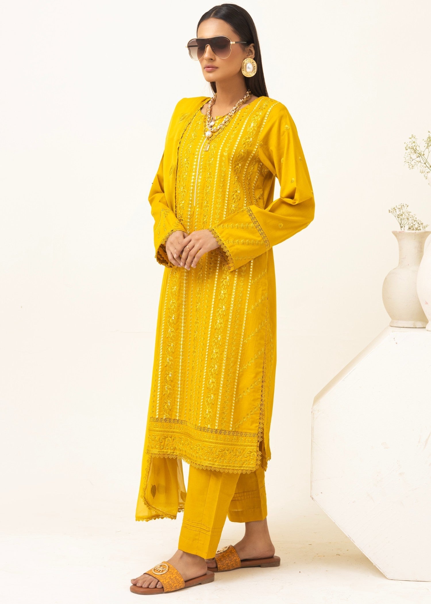 Style Saga 2221 Gold Women 3pcs